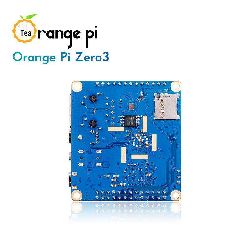Плата разработки Orange Pi Zero 3 с четырехъядерным процессором Allwinner H618 и гигабитным портом Ethernet