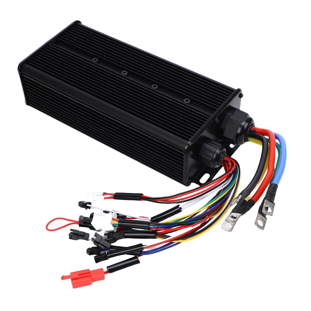 100A Контроллер синусоидального типа для электросамоката Алюминиевый сплав 3 режима Контроллер двигателя