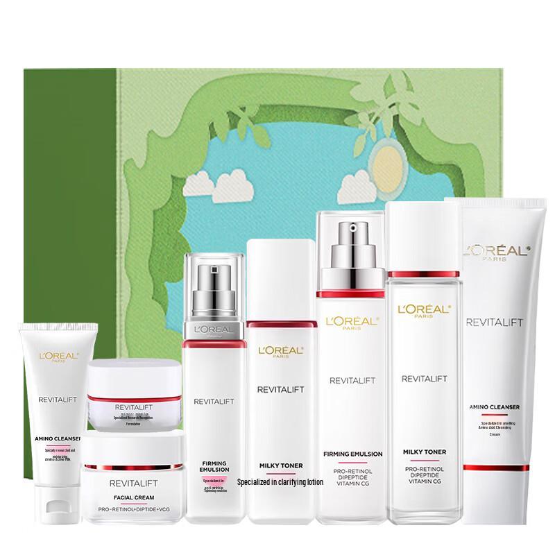 L'Oréal Revitalift 8-Piece Skincare Set