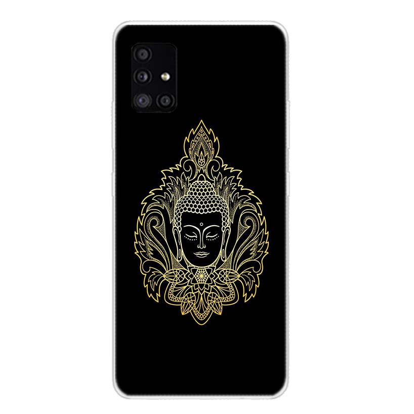 Чехол для телефона с изображением Будды Индии для Samsung Galaxy A50 A70 A40 A30 A20S A10 Note 20 Ultra 10 Lite 9 8 A6 A8 Plus A7 A9 + чехол Cas