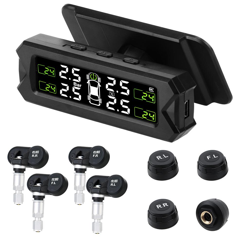 Солнечная энергия Автомобиль TPMS Автоматическая охранная сигнализация Датчик давления в шинах Предупреждение о температуре Система контроля давления в шинах Экономия топлива