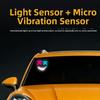 Type-C Rechargeable Demon Eye Light Vehicle LED Car Window Light  Automotive Accessories