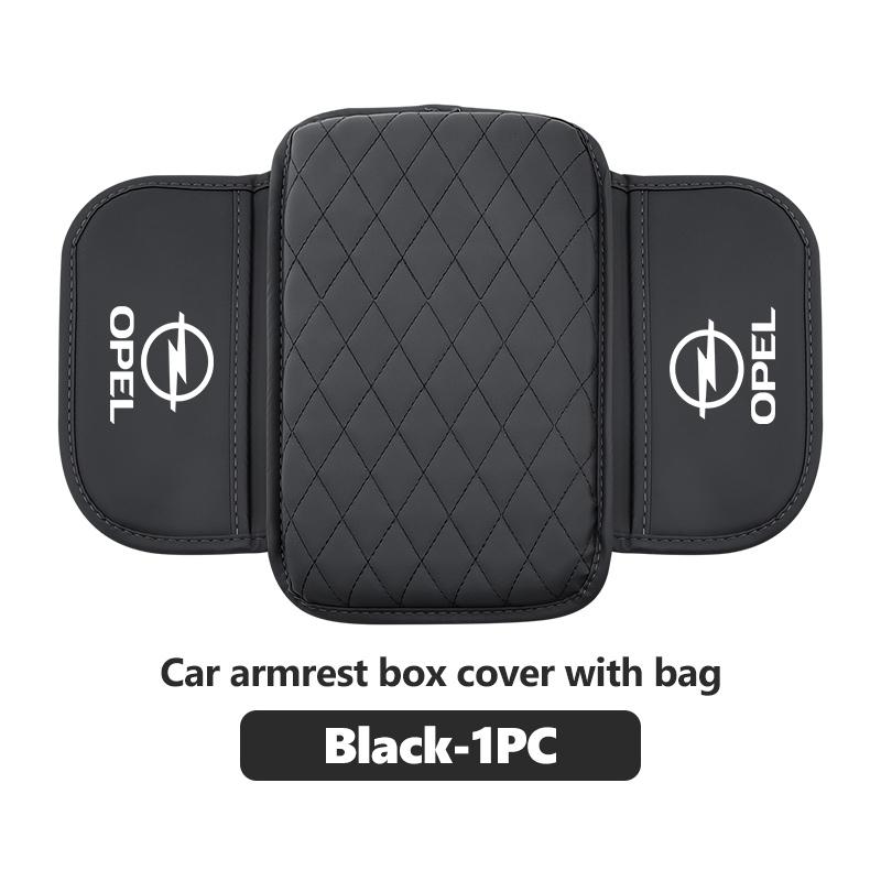 Car Center Console Armrest Pad Leather Handrail Box Protective Cover For Opel Meriva Mokka Grandland Vectra Zafira Vivaro Antara asd022