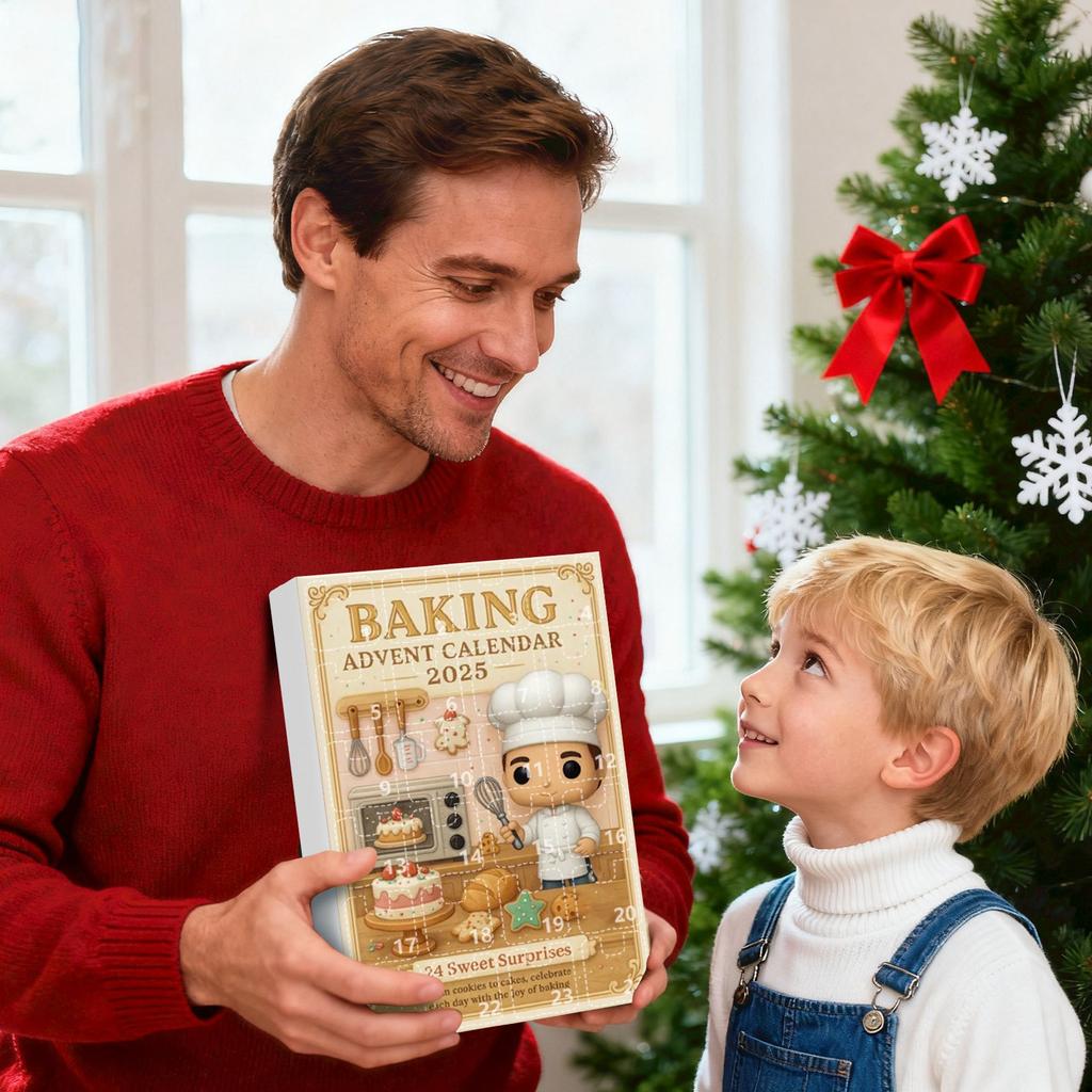 2D Адвент-календарь включает 24 адвент-календаря, календарь обратного отсчета и коллекционные сюрпризы