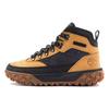 Outdoor Hiking Boots Durable High-Top Functional Shoes Men Boots Yellow Black A67JC