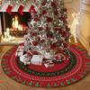 50-140 см юбка для рождественской елки красный чехол для ножек рождественской елки коврики чехол для ножек рождественской елки ковер праздничные украшения для дома