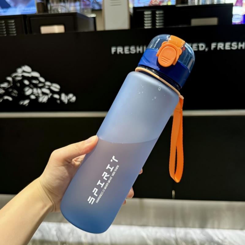 Premium Transparent Home Water Bottle, Leak-proof High Aesthetic Design, Durable Reusable Lightweight Plastic Cup, Ideal for Dai
