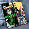 Противоударная задняя панель Funda Boku no Hero Academia для Samsung Galaxy S10e S21 Plus S8 S22 Ultra 5G S7 S10 S9 S20 FE 2022