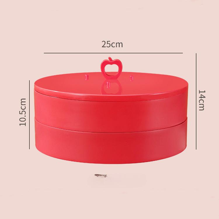 Креативная новогодняя коробка для конфет, легкая роскошная бытовая коробка для хранения сухофруктов, свадебная праздничная многосеточная тарелка для орехов