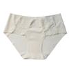 Women's Lace Underwear Seamless Low Waist Briefs Soft Stretchy No Show Bikini Panties Female Invisible Slip Underpants