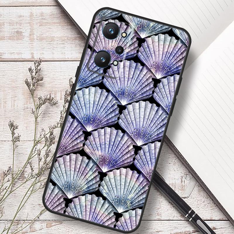 Морские Ракушки Для Realme C75 C67 C61 C55 C53 C51 C21Y C25S GT 7 5 6 Pro GT 6T 10 11 12 13 14 Pro Plus Чехол