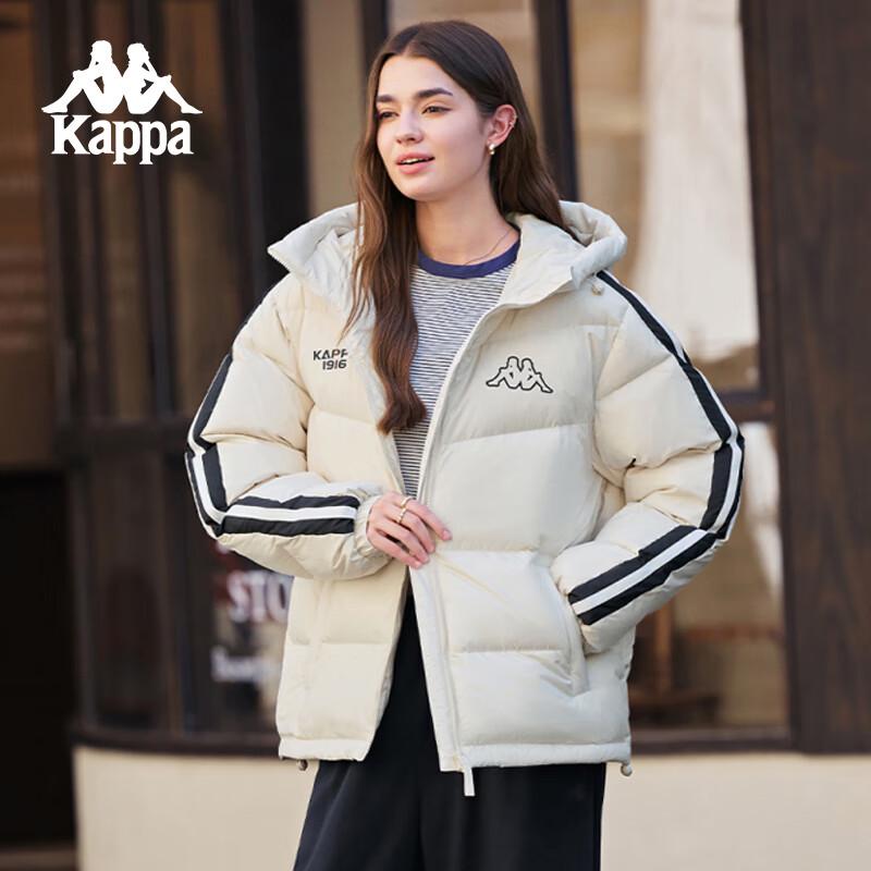 Kappa Зимняя унисекс пуховая куртка с капюшоном 2025 K0FZ2YY08D