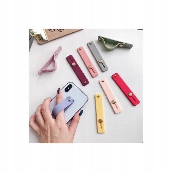 Samoprzylepny Uchwyt Do Telefonu/Etui/Obudowy Na Palec Z Suwakiem Niebieski