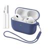 For Airpods Pro 3 2025 New Silicone Case Earphone Accessories with Cleaner Kit & Lanyard Full Protective Cover for Airpods Pro 3