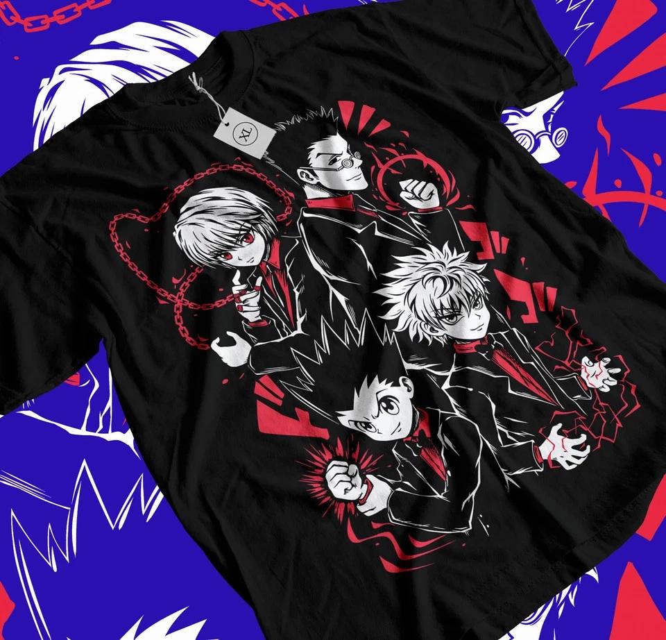 Hunter X Hunter Tshirt Gon Killua Anime T Shirt Unisex