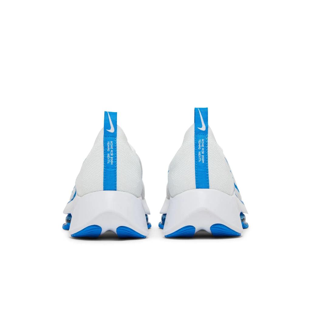 Nike Air Zoom Tempo NEXT% 'White Photo Blue' (Unisex) White / Pure Platinum / Black / Photo Blue Running Shoes CI9923 104