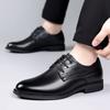 Men's Comfortable Dress Shoes Black Soft Leather Formal Shoes For Men Breathable Casual Business Male Oxfords Suit Shoes