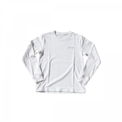 Arcteryx Crag Хлопковая футболка с длинным рукавом и круглым вырезом для женщин Atpfw08469wlw