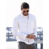 Mens European Size Japanese Style Double Pockets Long Sleeve Casual Shirt
