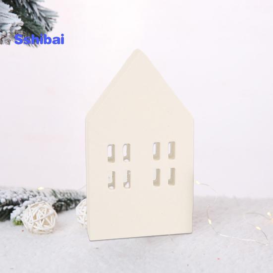 Ремесло из дерева Экологически чистый уникальный дизайн Без сбоев в скандинавском стиле Миниатюрный рождественский декор Хорошая текстура Маленький дом Деревянное ремесло Хозяйственные товары