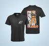 Mens Organic Cotton Shippuden Shirt Anime Manga Merch Sasuke Ninja T-Shirt