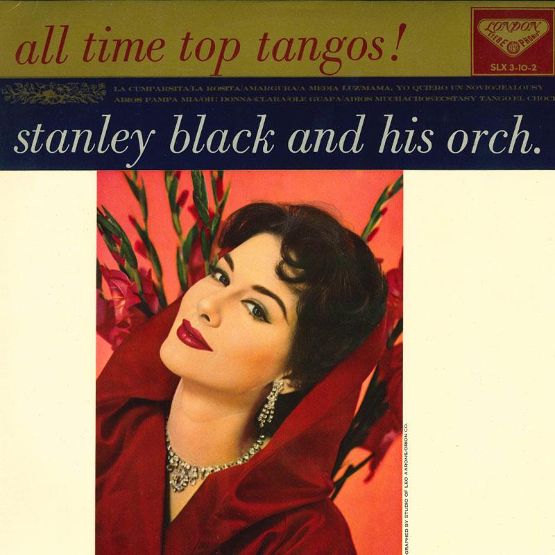 Виниловая пластинка STANLEY BLACK All Time Top Tangos SLX3102 LONDON Япония Латинская б/у