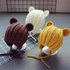 Baby Hat Autumn Winter Cute Baby Girls Boys Hat Bear Ear Keep Warm Knitted Beanies
