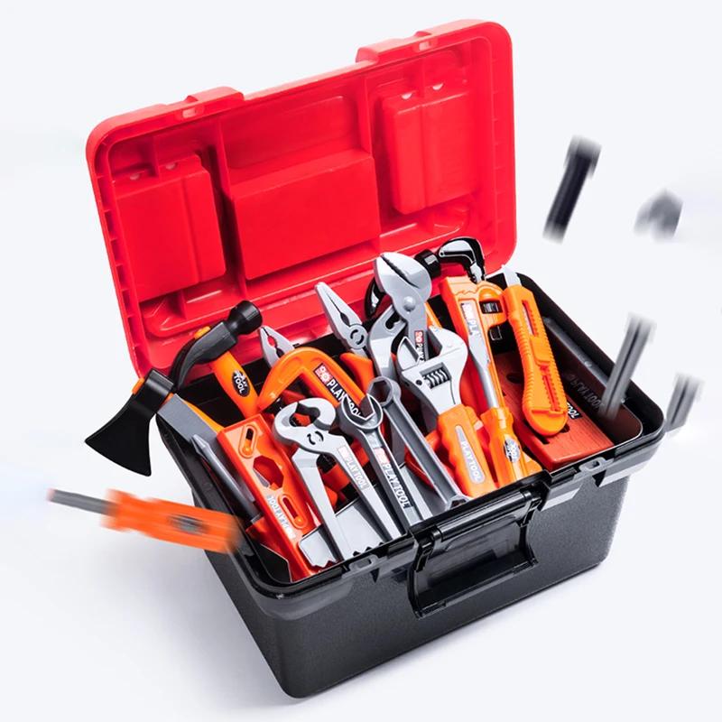 Детский набор инструментов с электрической игрушечной дрелью Kids Power Toy Набор инструментов для ролевых игр для мальчиков и девочек Образование Обучение по системе Монтессори