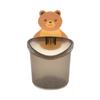 1Pcs Teddy Bear Wall Mounted Toothbrush Holder Cup Punch Free  Rack Bathroom Supplies Organizer Bathroom Accessories Banheiro