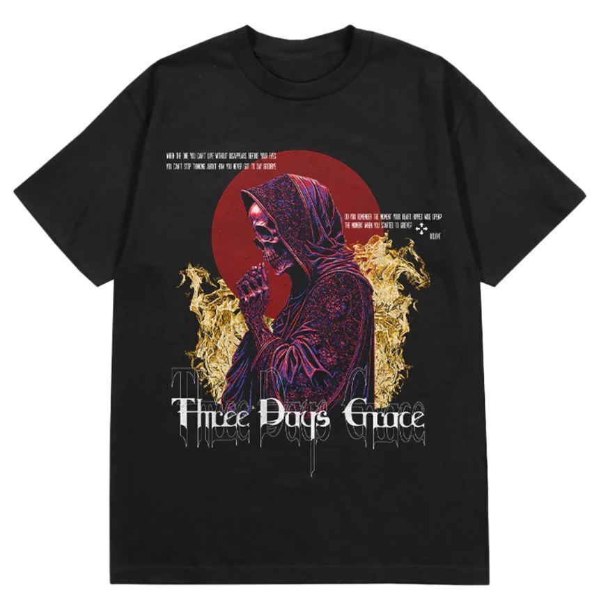 EXPLOSIONS 2023 Tour T Shirt Three Days Grace All Size S2345XL AC1455