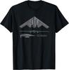 NEW LIMITED! B-2 Stealth Spirit Bomber Aircraft Strategic Tee - MADE IN USA