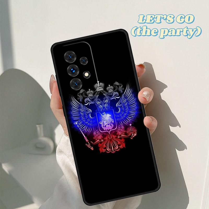 Чехол для телефона Флаг России Герб Для Samsung Galaxy A42 A31 A40 A51 A71 A32 A80 A91 A52 A72 A20e A21S A50 A70 A11 A12 Чехол