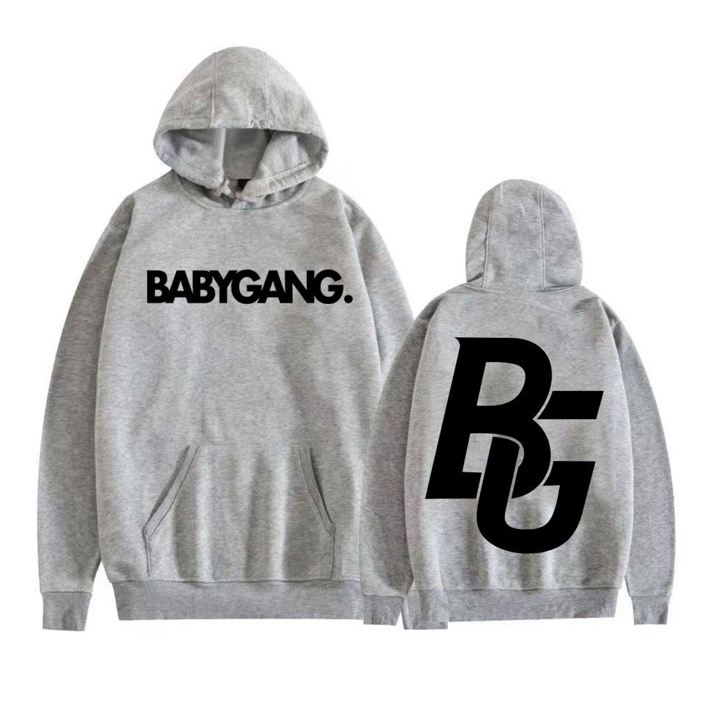 Rapper Baby Gang Album Logo Hoodie Men Women Clothing Fleece High Quality Sweatshirt Fashion Gothic Oversized Hoodies Streetwear