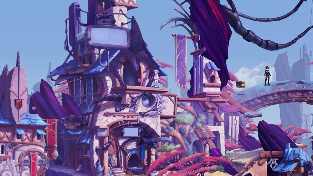 Brave World и Ultimate RPG PS4 Neptunia Смотрите, Вселенная!! Декларация!! -