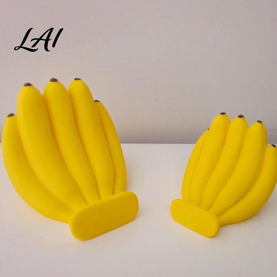 Innovative Birthday Gift for Coworkers Cute Fun Desktop Stand Banana Phone Holder 3D Printed Sturdy Mobile Device Display Holder Creative