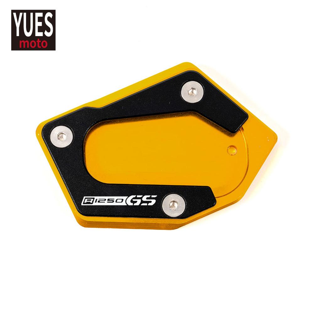 Аксессуары для мотоциклов для BMW R1250GS ADV Adverture HP версия 2018, алюминиевая удлинительная пластина для боковой подставки для велосипеда