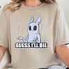 Guess I'll Die Rain World Slugcat T-Shirt, Gamer Gift, Survival Game Merch, Lizard Shirt, Rainworld Slug Cat Apparel, Indie Video Game Tee