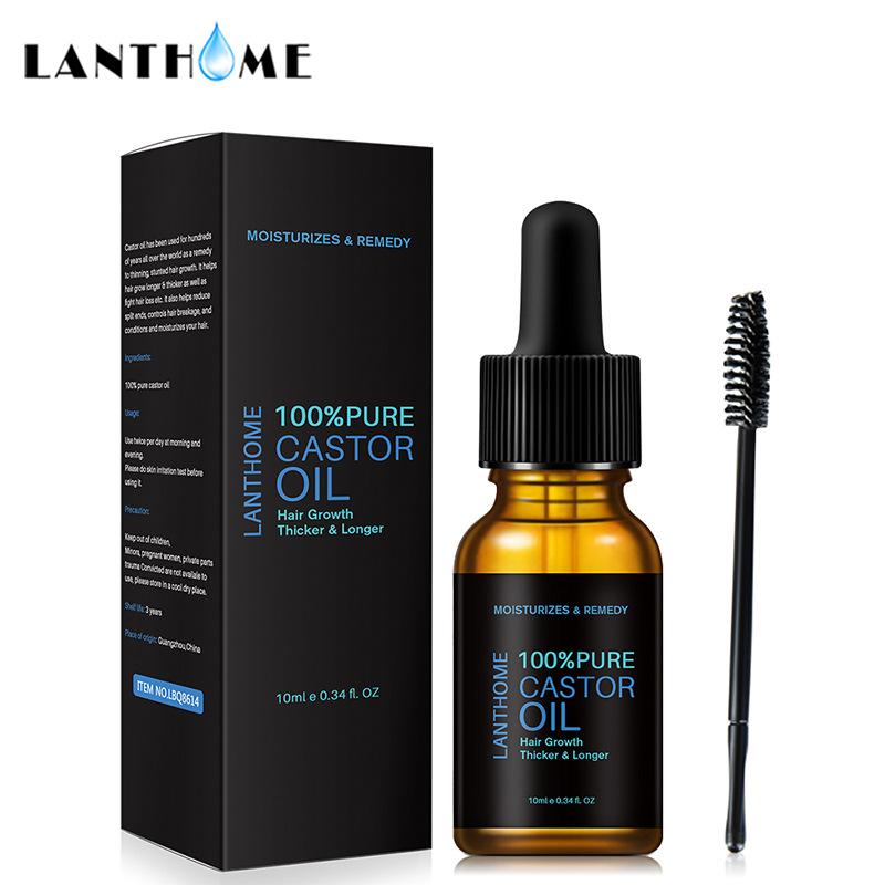 Lanthome Castor oil,10ml,Eyelashes Care ,Hair Care
