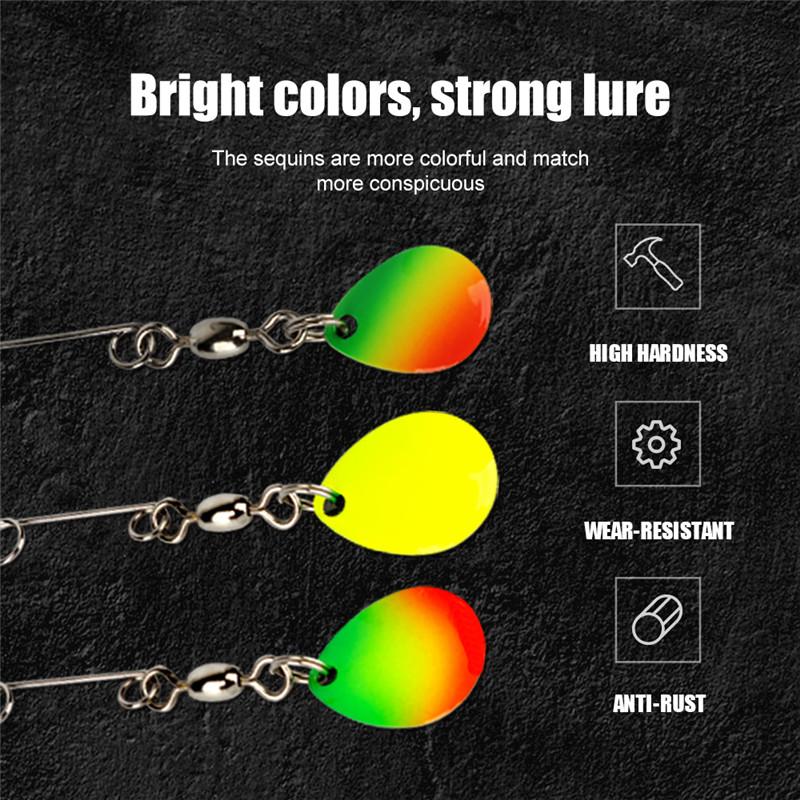 Металлический спиннер, 10 шт. в упаковке, блесна для приманки, 1,5 г, 1,7 г, блестки Iscas, окунь, щука, твитер, крючок, снасти