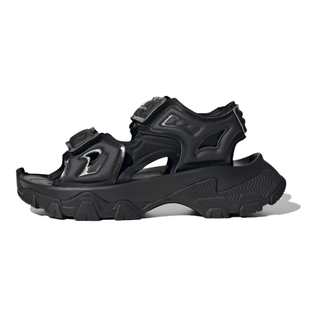 Stella McCartney x adidas Hika Outdoor Sandal Core Black Женские кроссовки Cloud-White Grey-Four HP6322