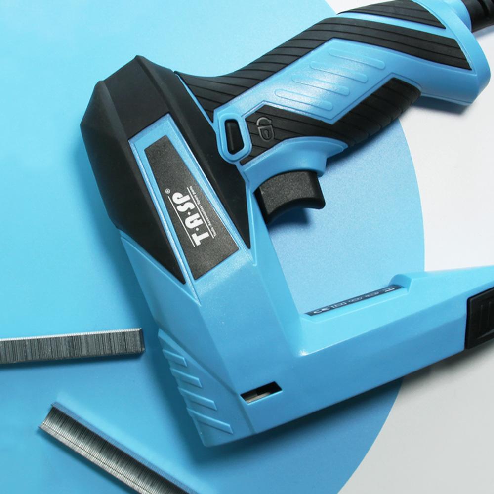 230V 2 in 1 Electric Staple Gun Construction Stapler Nail Tacker for Diyer Home Owners Upholstery Renovation Power Tools