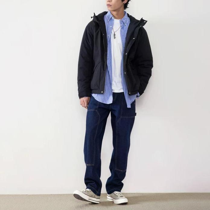 Converse Куртки Унисекс Черные С капюшоном Умеренные Другое UCJ145-023