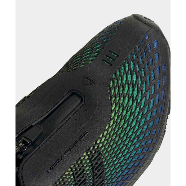 adidas Megaride S2 Удобные Мягкие Повседневные Беговые Кроссовки Унисекс Черно-Зеленые HP3421