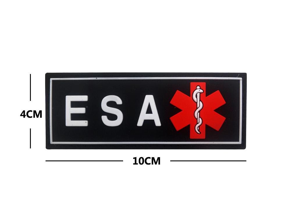 Медицинская спасательная нашивка для служебной собаки для одежды, шляп, сумок и жилетов