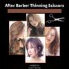 SANGELAR 6-дюймовые филировочные ножницы серебряные профессиональные парикмахерские ножницы для истончения с 6 зубцами скорость истончения 50-60% потери волос