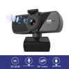 HD USB Webcam for Live Streaming & Conferencing with Built-In Microphone & WiFi, Driver-Free.