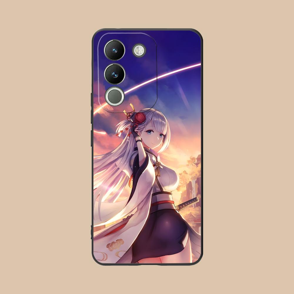 Чехол для телефона Azur Lane Shoukaku для VIVO Y77 76 75 74 73 72 58 56 55 51 50 38 36 Y19 Y18 Y03 Y01 5G Мягкий ТПУ Ударопрочный Чехол