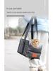 Portable Easy-Clean Cat Car Seat & Pet Bed