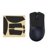 Kwmobile Mouse Grip Compatible with Razer DeathAdder V3 Pro Grip Tape - Anti-Slip Pre-cut 0.5mm Thickness Black