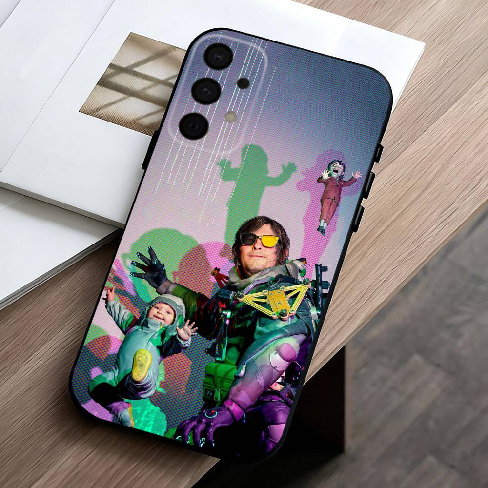 G-Game D-Death S-Stranding Phone Case For Samsung Galaxy A73,A72,A71,A70,A53,A52,A51,Soft Silicone Black Cover